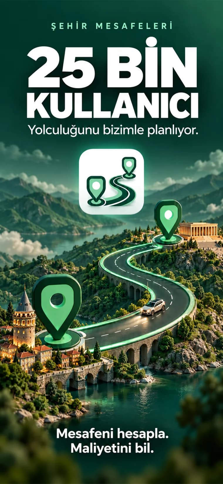 Şehir Mesafeleri — 1
